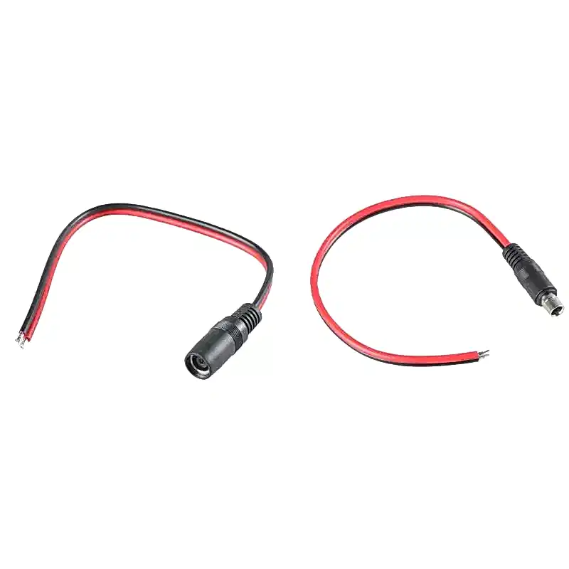 15 Ye DC8020 Power Cable Женский/мужский до голой провод Adapter Adapter Adapter 14AWG для солнечной панели наружный источник питания длиной 30 см