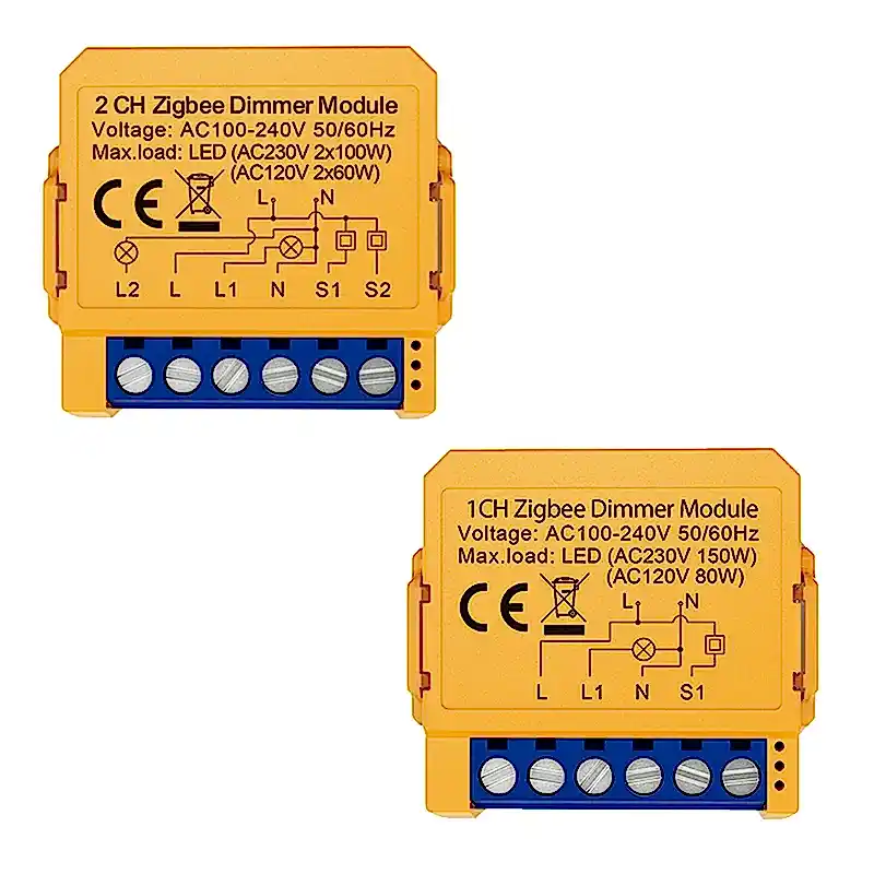 Tuya Zigbee Smart Dimmers Switch модуль управление