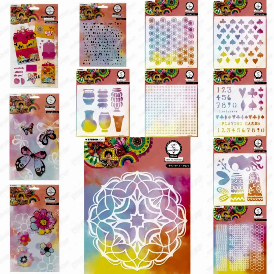 Бутылка покер 2025 Новый металлический режущий штампы трафарет