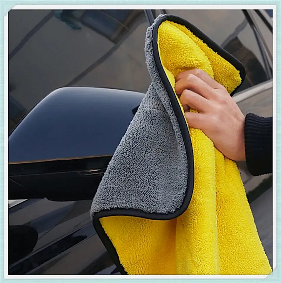 Утолщенное очищающее полотенце бархат.