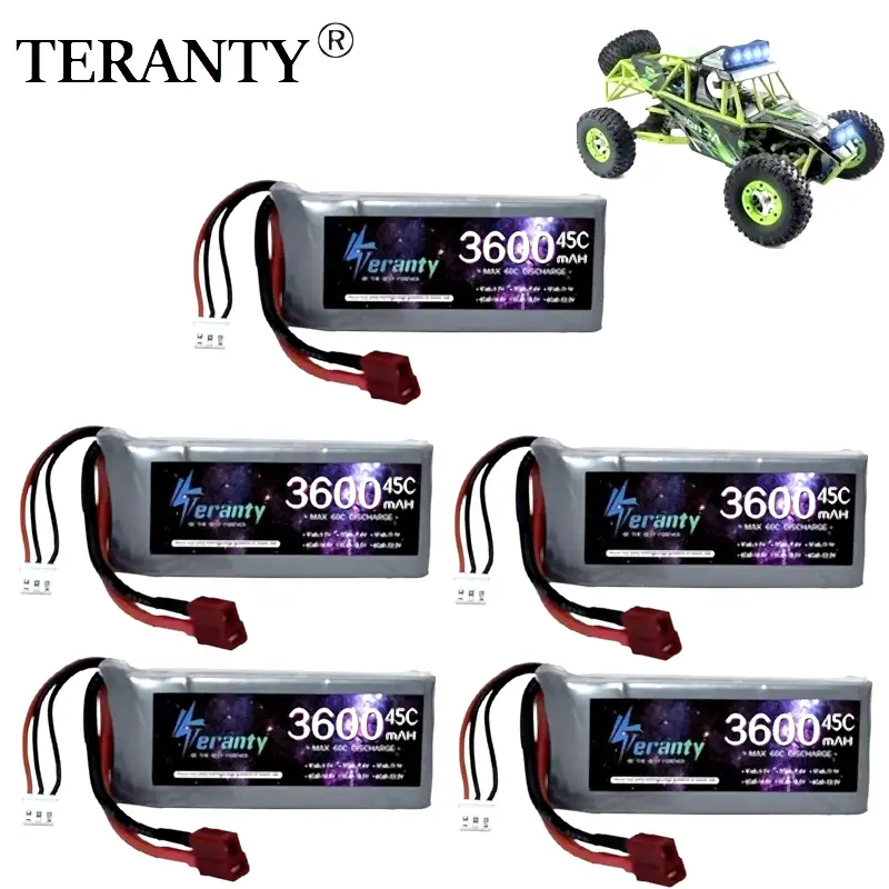 Высокая мощность RC CAR Lipo Батарея 7,4 В 3600 мАч макс 60C для WLTOYS 12428 12423 RC CAR UPGRAGE PAGE 2S 7.4V Батарея для Feiyue 03 Q39